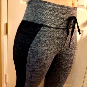 PINK ACTIVE Seamless Campus Jogger - Gray/Black